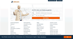 Desktop Screenshot of jobware.de